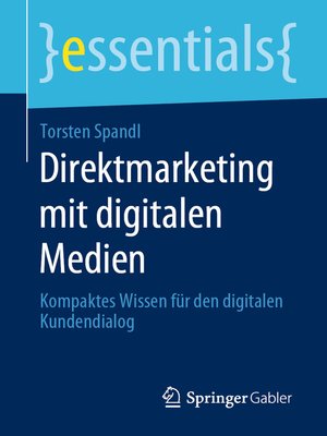 cover image of Direktmarketing mit digitalen Medien